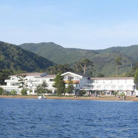 Hôtel Lakeside Banko à Inawashiro Extérieur photo