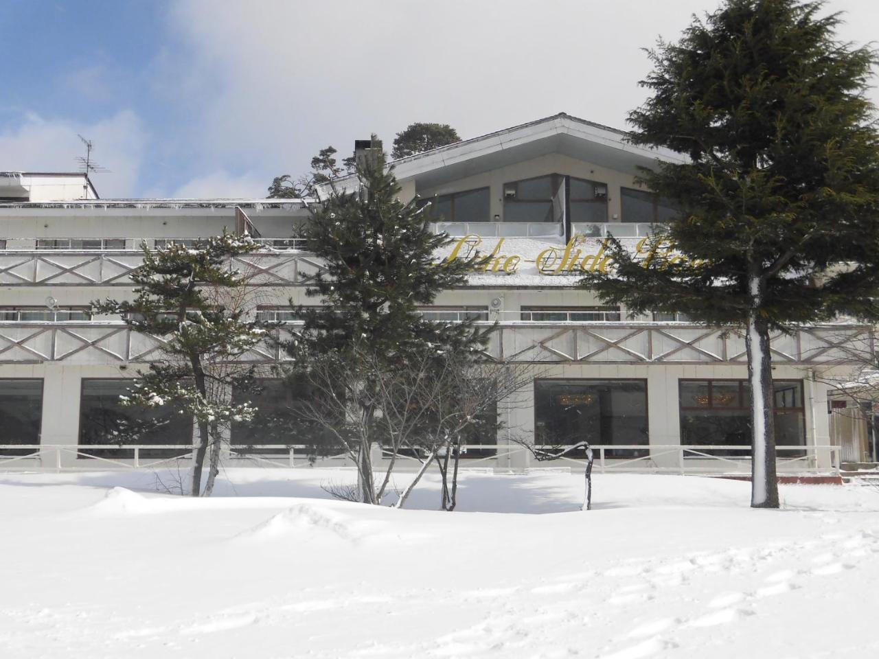 Hôtel Lakeside Banko à Inawashiro Extérieur photo
